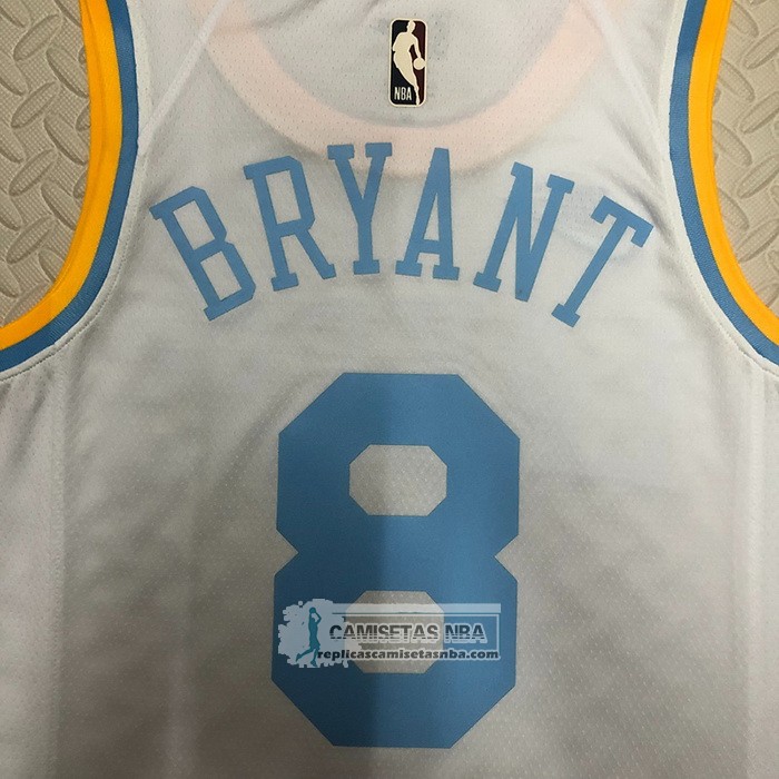Camiseta Los Angeles Lakers Kobe Bryant NO 8 Classic 2022-23 Blanco